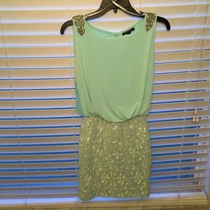 Gorgeous beaded and lace dress